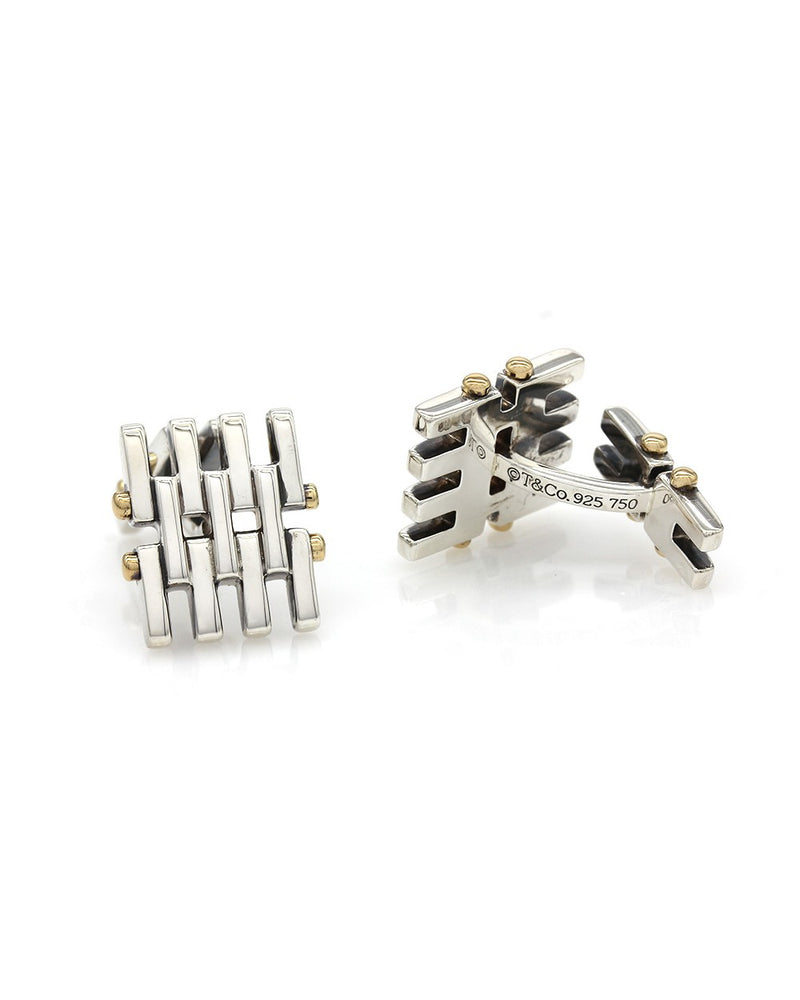 Gate Cufflinks in Silver