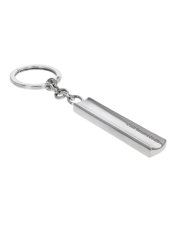 1837 Bar Keychain in Sterling Silver