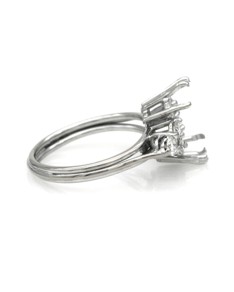 Diamond Trio Semi Mount Ring