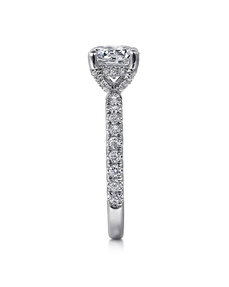 Gabriel & Co. Classic Collection Diamond Semi Mounting