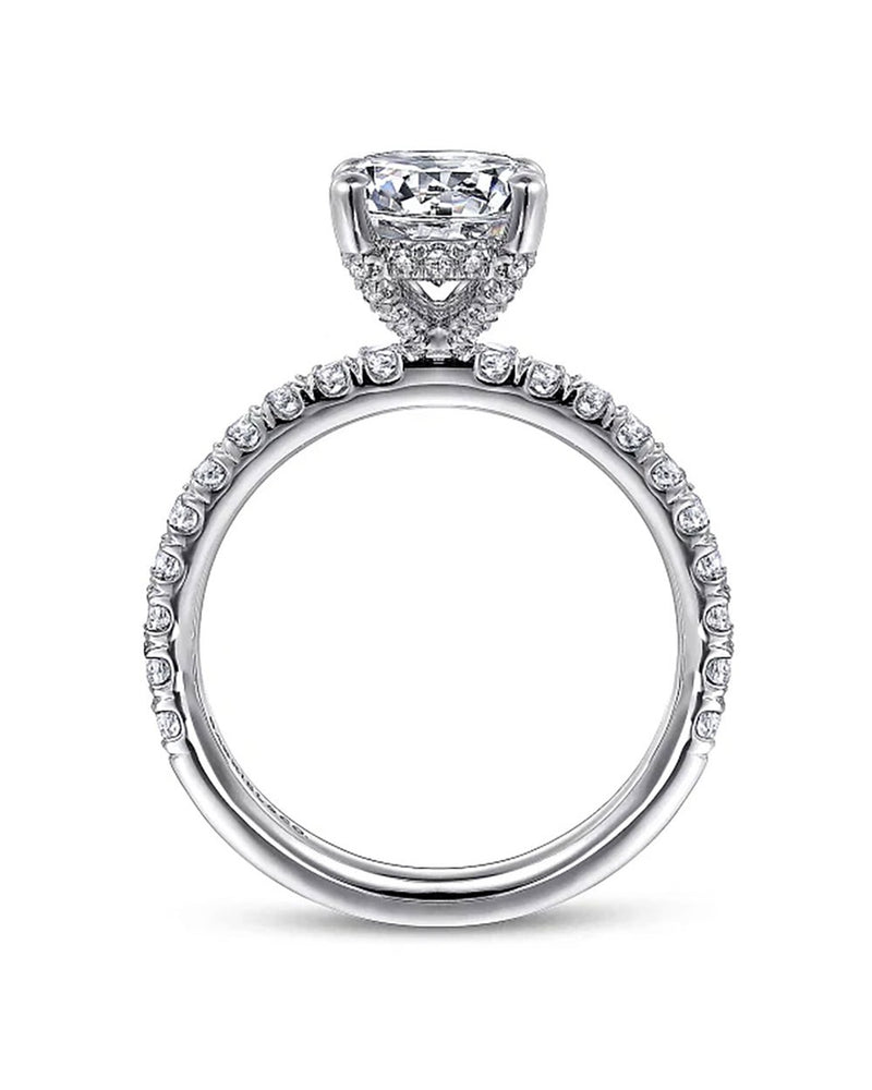 Gabriel & Co. Classic Collection Diamond Semi Mounting