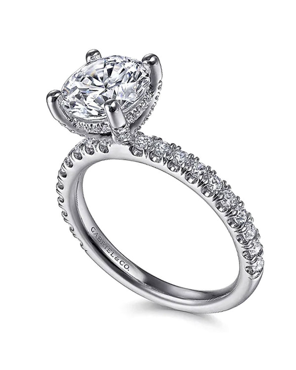 Gabriel & Co. Classic Collection Diamond Semi Mounting