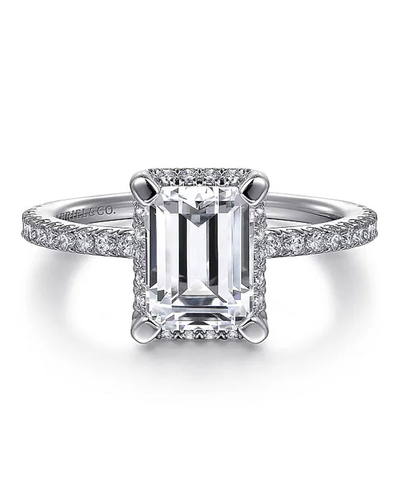 Gabriel & Co. Classic Collection Diamond Semi Mounting