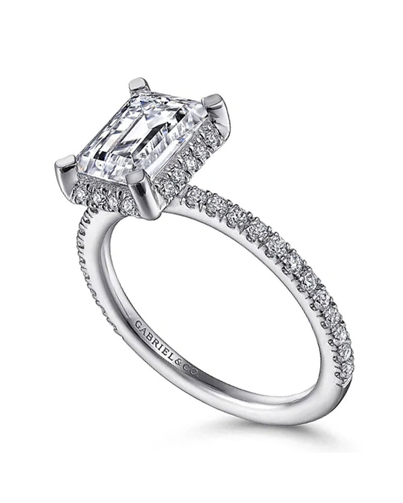 Gabriel & Co. Classic Collection Diamond Semi Mounting