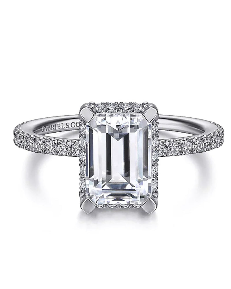 Gabriel & Co. Classic Collection Diamond Semi Mounting