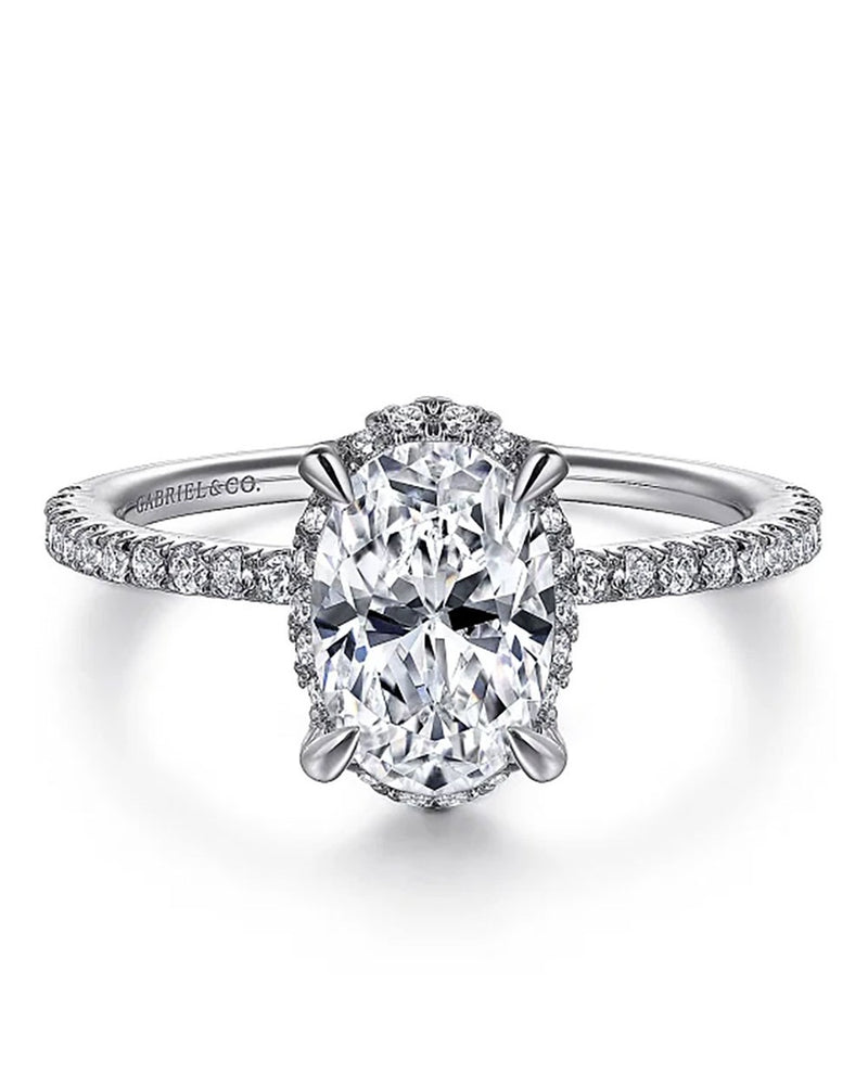 Gabriel & Co. Classic Collection Diamond Semi Mount