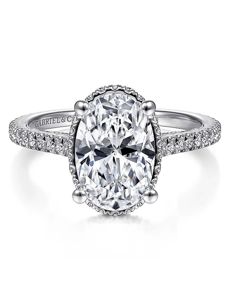 Gabriel & Co. Classic Collection Diamond Semi Mount