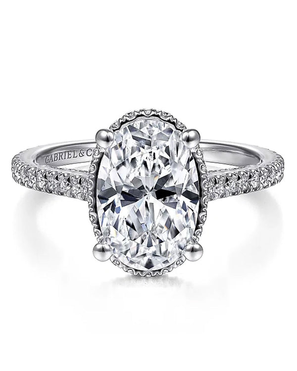 Gabriel & Co. Classic Collection Diamond Semi Mount