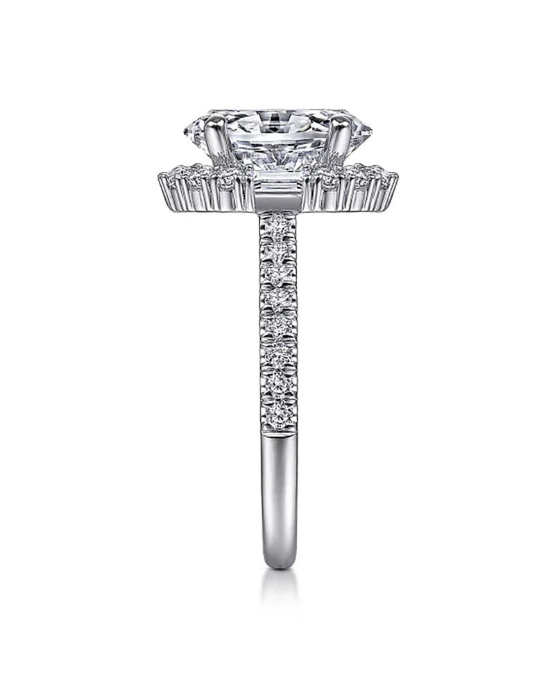 Gabriel & Co.Contemporary Collection Diamond Semi Mount