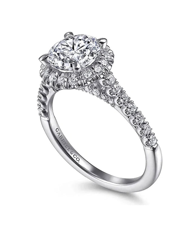 Gabriel & Co. Classic Collection Diamond Semi Mount