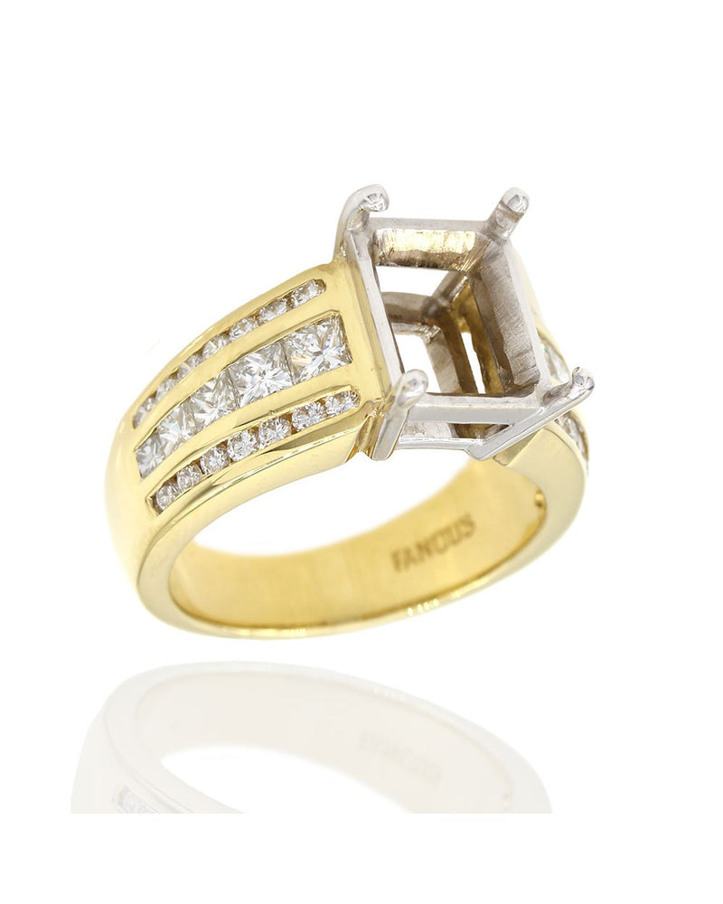 Diamond Ring Mounting in Gold