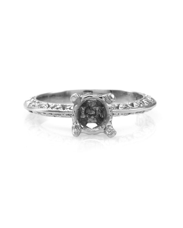 Tacori Diamond Engagement Ring Mounting in Platinum