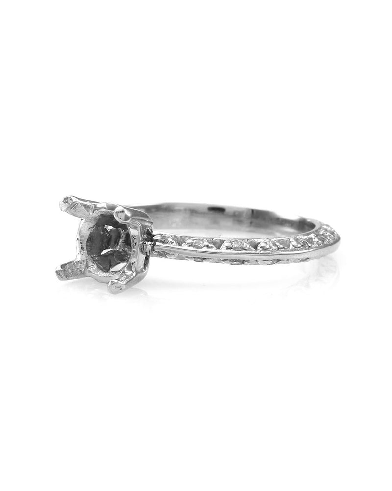 Tacori Diamond Engagement Ring Mounting in Platinum