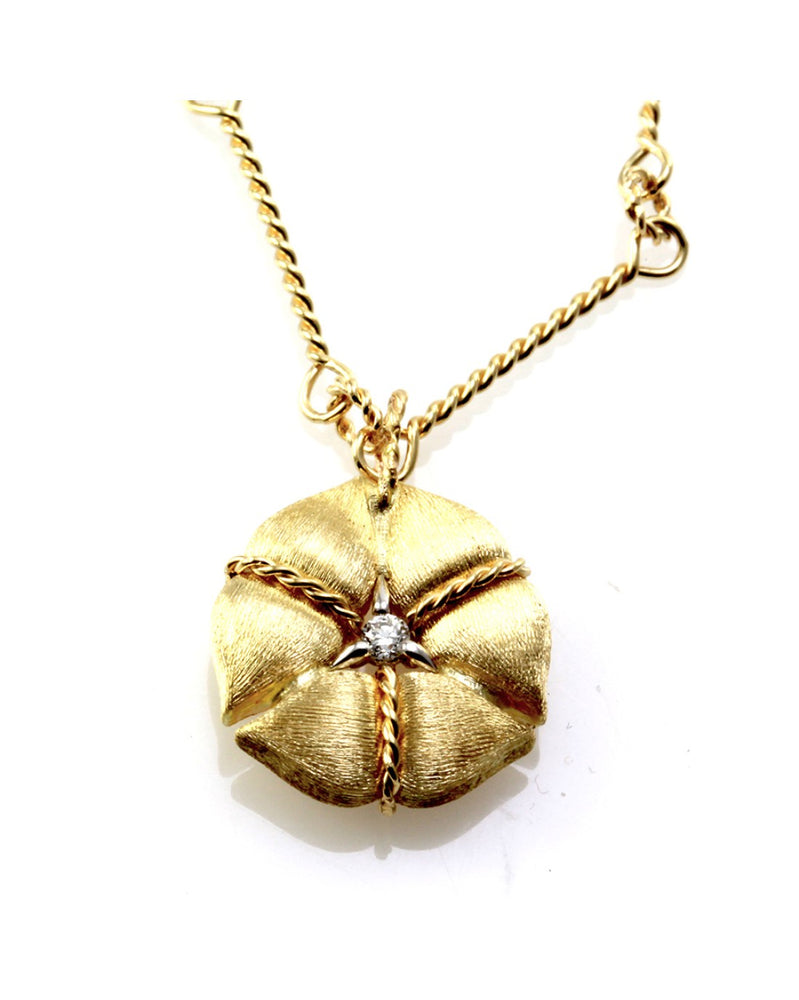 Nanis Amarcord Collection Flower Drop Necklace