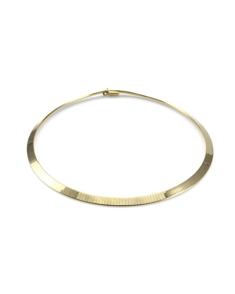 Omega Necklace in Gold