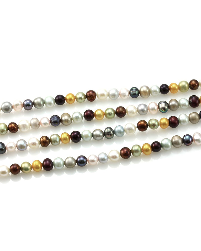 Multi-Color Freshwater Pearl Necklace