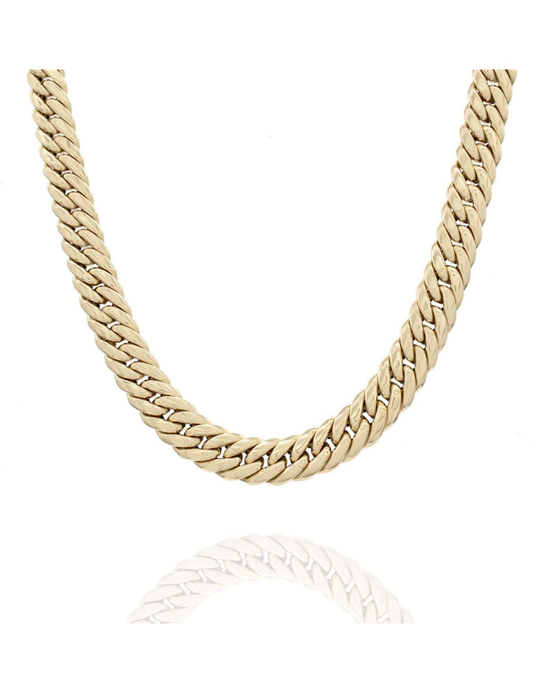 Cuban Link Necklace in Gold