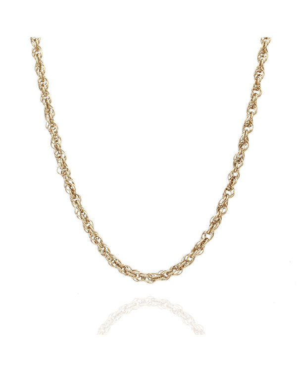 Singapore Chain Necklace in Gold