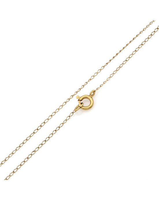 3 Diamond Drop Cable Chain Necklace