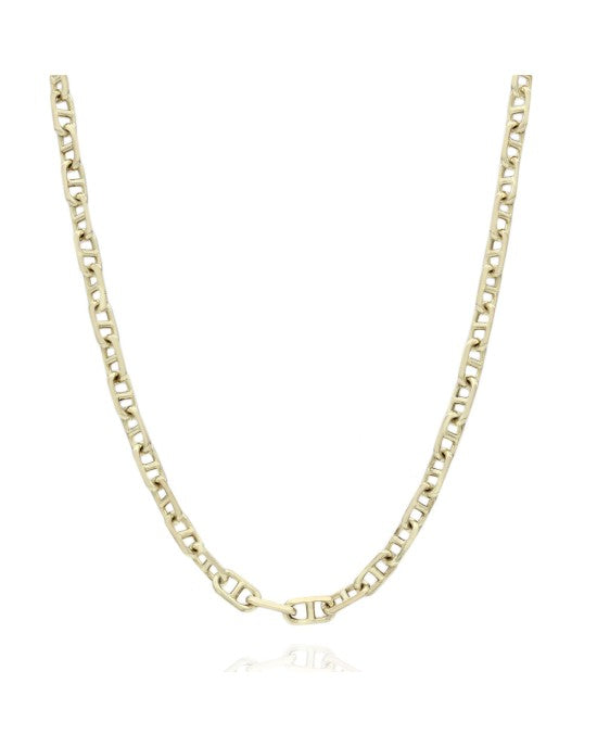 Square Mariner Link Chain Necklace