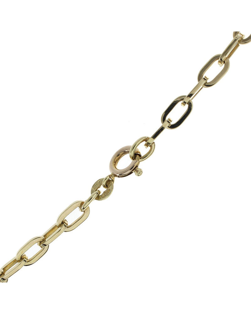 Oval Link Chain in Gold