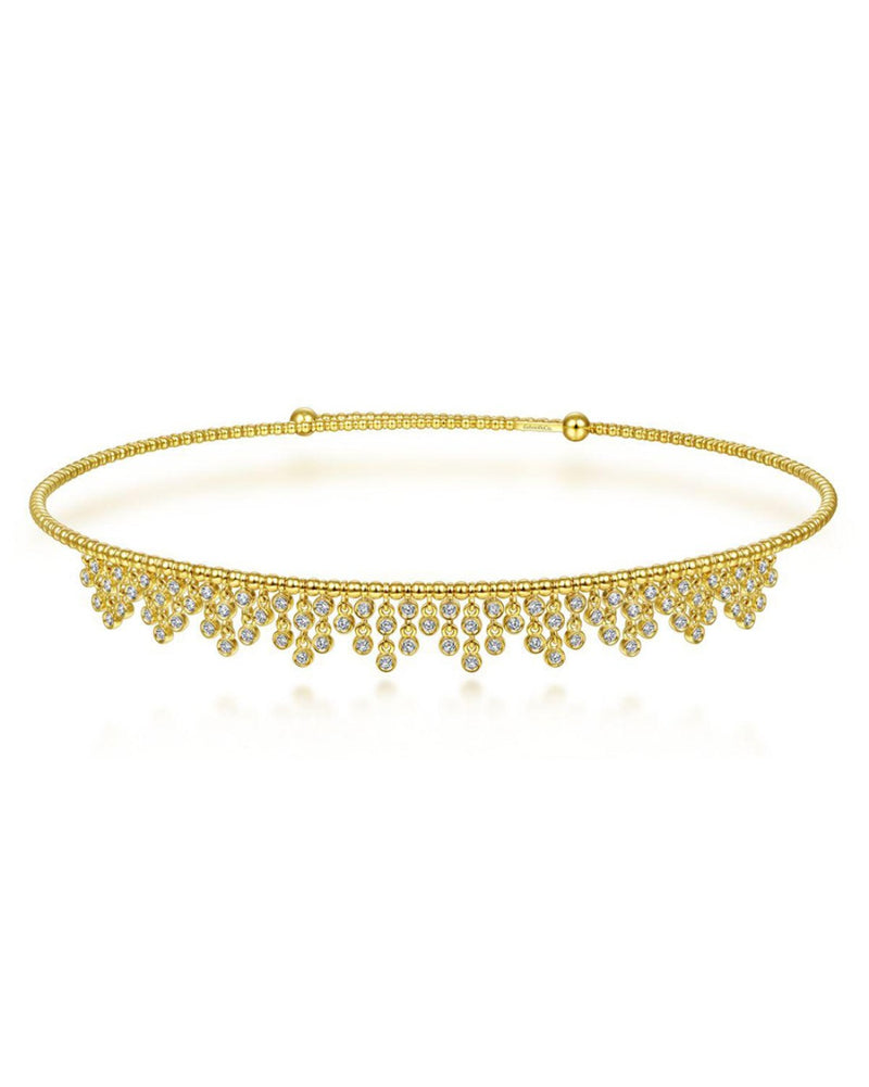 Gabriel & Co. Bujukan Bead Diamond Choker