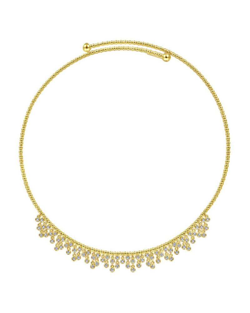 Gabriel & Co. Bujukan Bead Diamond Choker