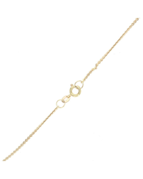 Diamond Station Serpentine Chain Neckace