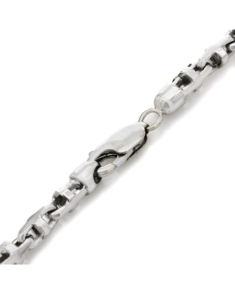 Rectangular Link Mariner Chain Necklace