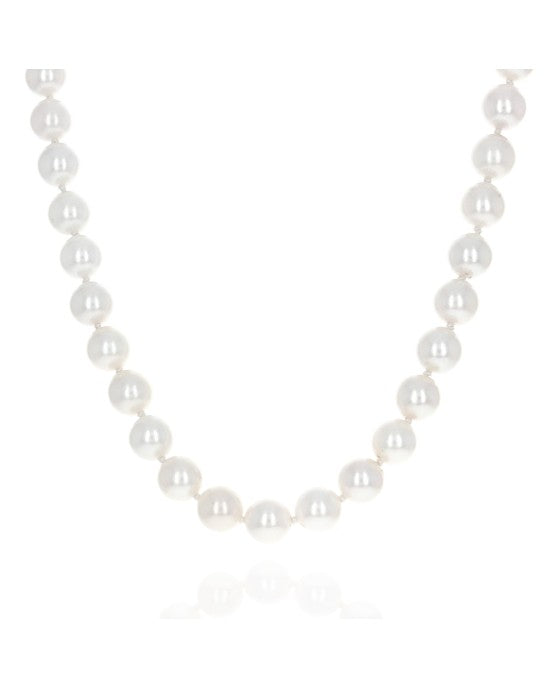 Continuous White Pearl Strand 56in