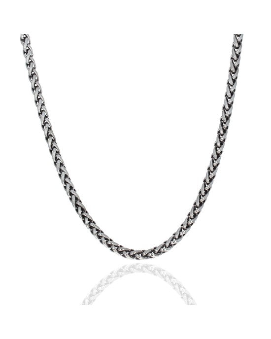 David Yurman Classic Wheat Necklace in Sterling Silver