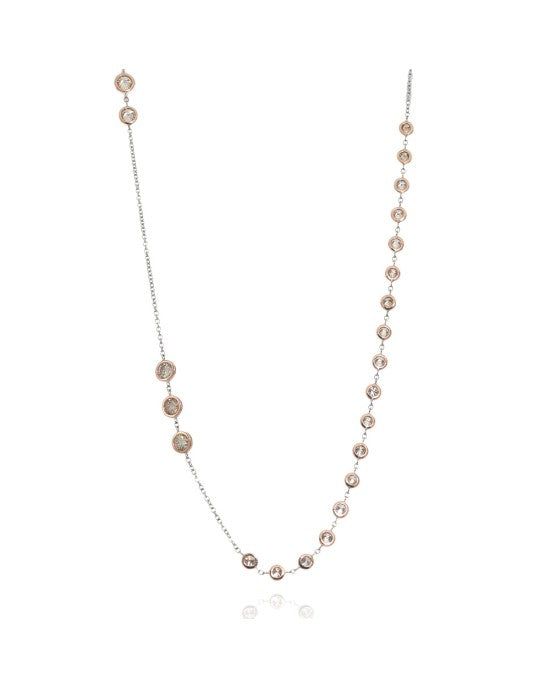 Bezel Station Diamonds by the Yard Necklace