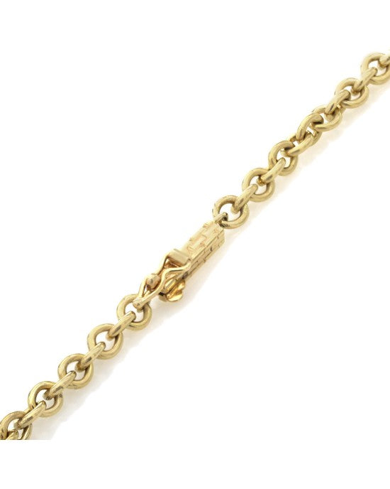 Rolo Link Chain Necklace