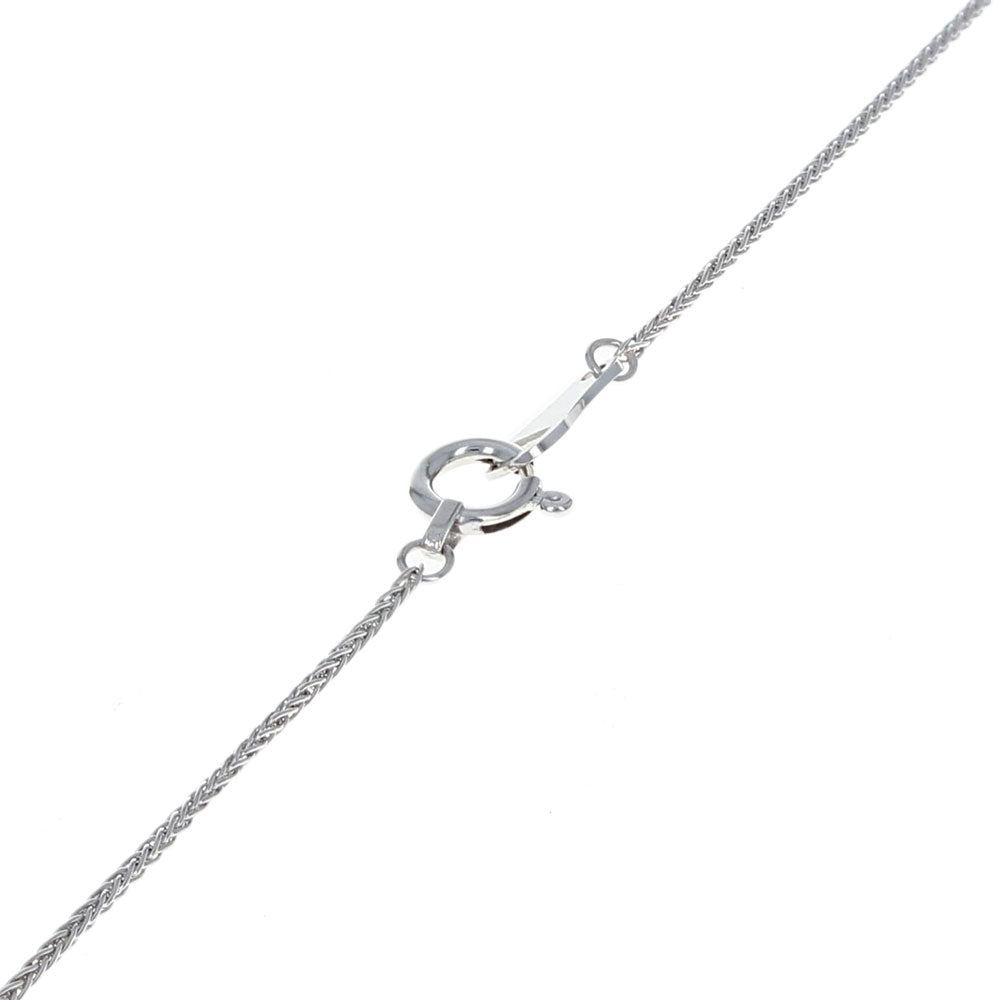 Ruby and Diamond Star Drop Necklace