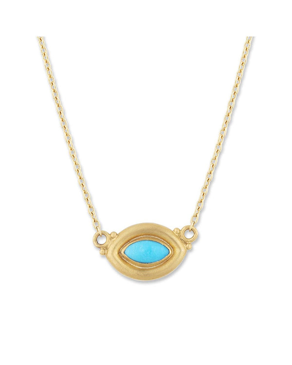 Lika Behar Sloane Sleeping Beaty Turquoise Necklace