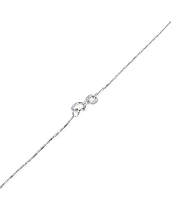 Three Stone Graduating Diamond Drop Necklace