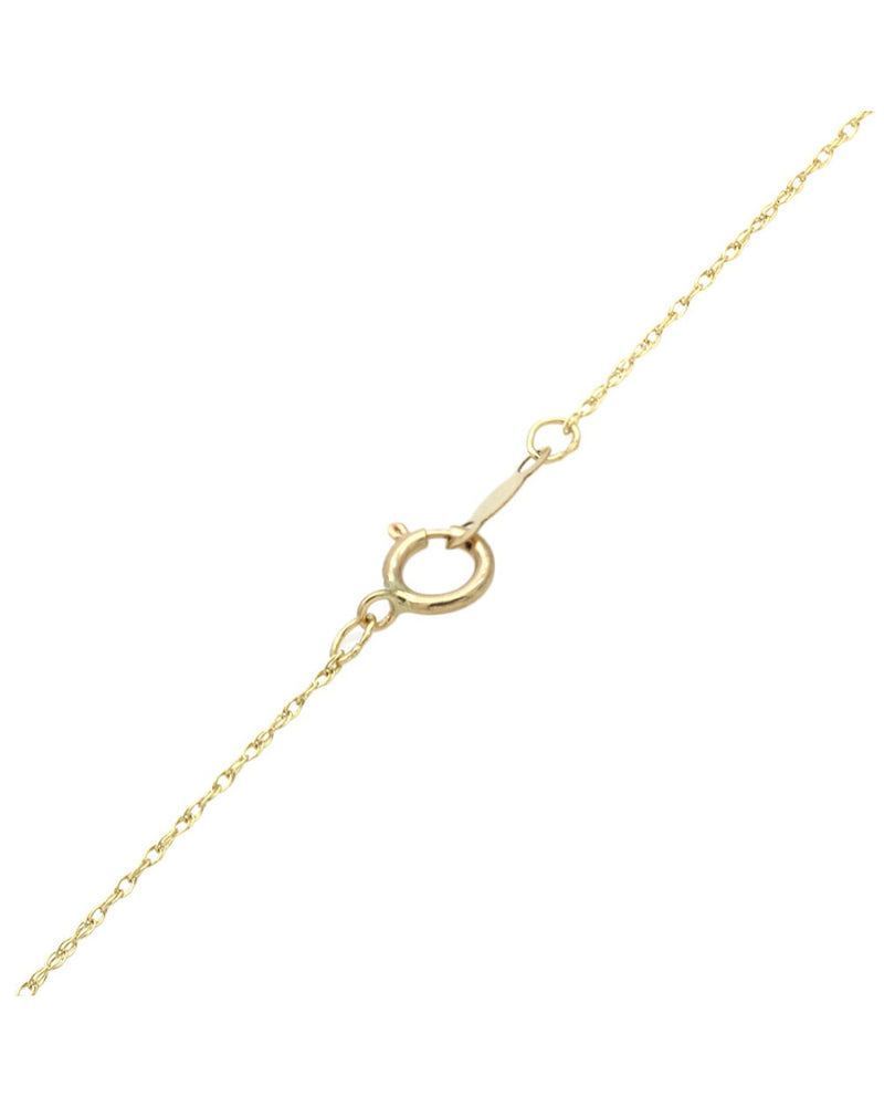 Oval Emerald & Diamond Square Halo Necklace in Yellow Gold