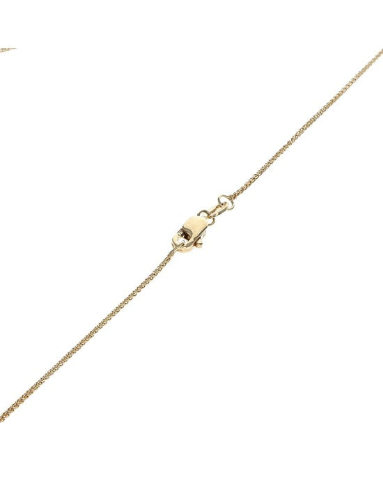 Cross Necklace in Yellow Gold