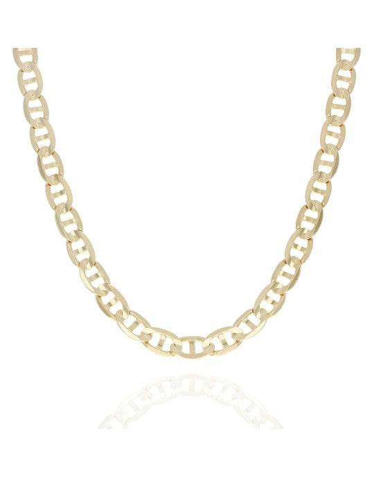 Mariner Link Chain Necklace in Gold