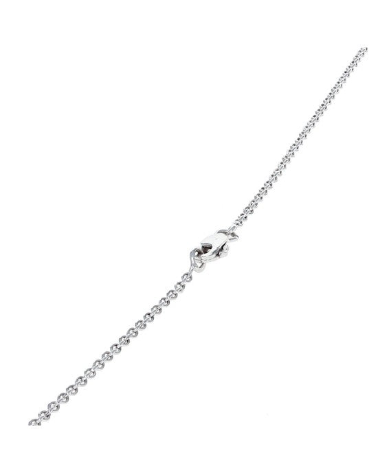 Diamond Double Bar Drop Necklace