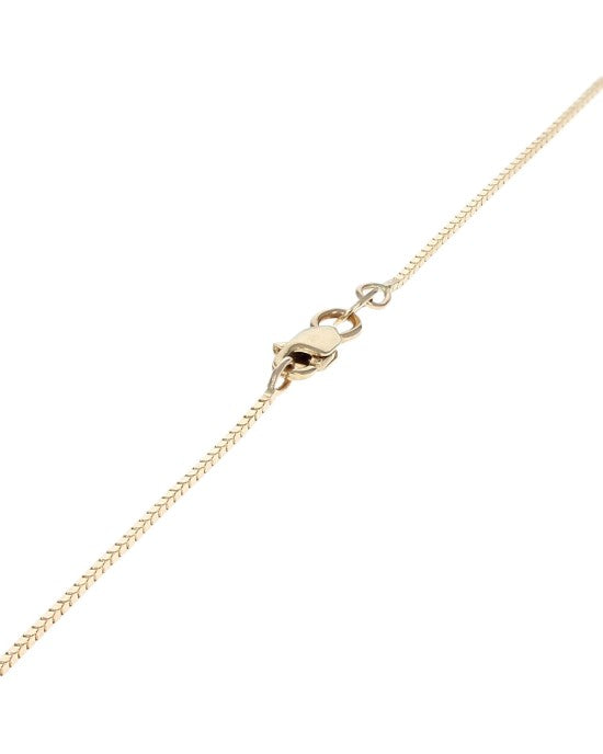 Diamond Solitaire Heart Drop Necklace