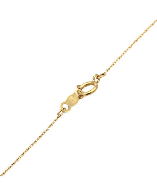 Pave Diamond Heart Shaped Padlock and Key Necklace in White and Yellow Gold