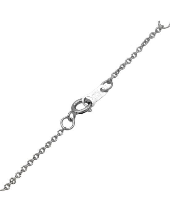 Diamond Open Cut Handbag Drop on Cable Chain