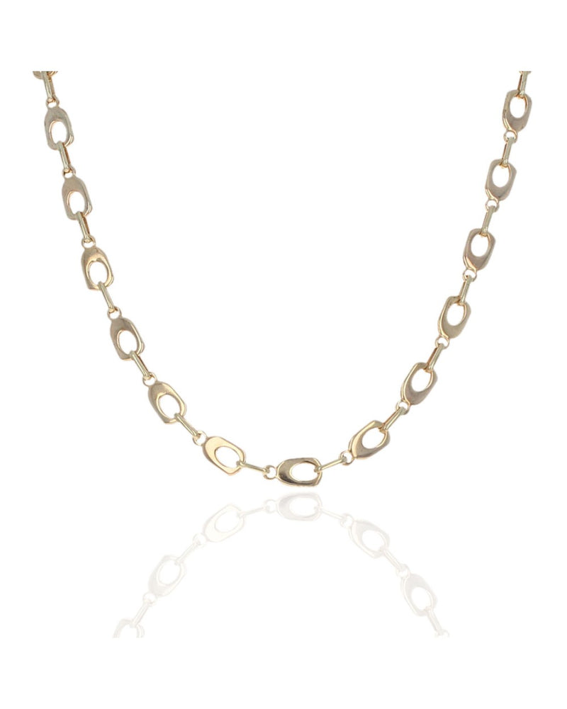 Custom Oval Link Chain Necklace