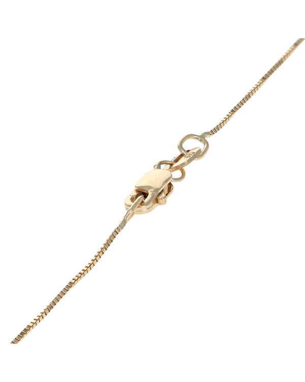 Le Vian Chocolate and Vanilla Diamond Intertwined Teardrop Necklace in Yellow Gold