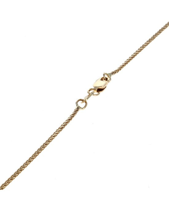 Multi-Gem Swirl Drop Necklace in Yellow Gold