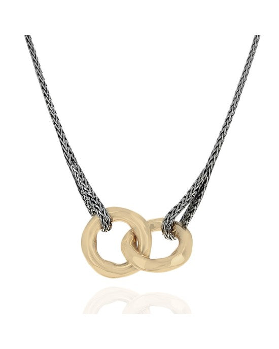 John Hardy Palu Circle Station Necklace