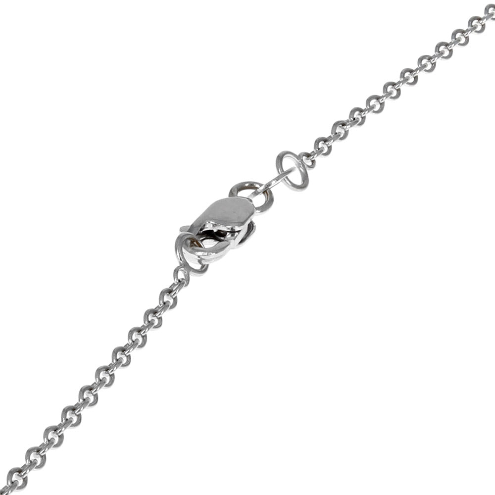 Aquamarine, Apatite, Chrome Diopside and Diamond Drop Necklace