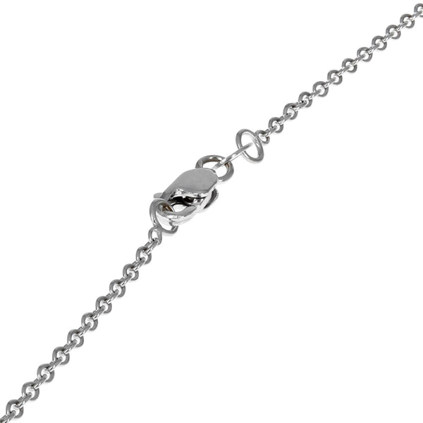 Aquamarine, Apatite, Chrome Diopside and Diamond Drop Necklace