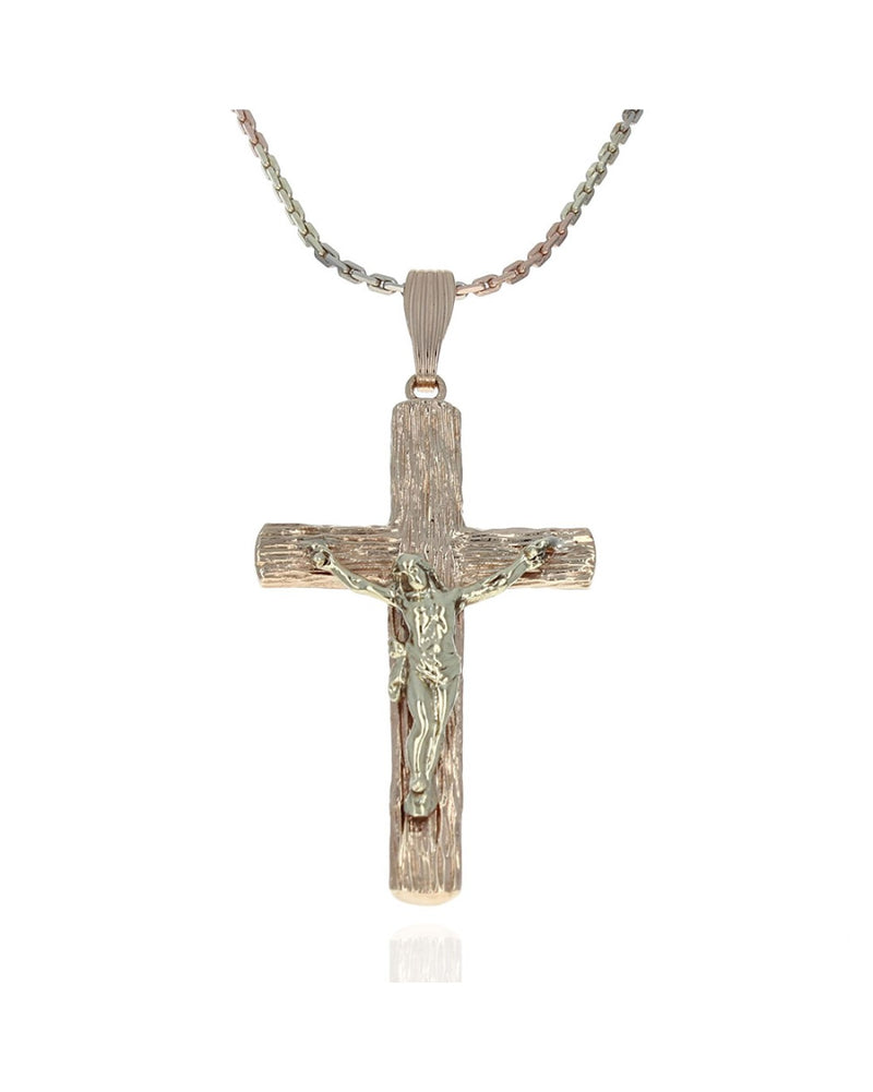 Crucifix on Link Chain Necklace